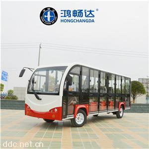  鸿畅达18座全封闭电动观光车